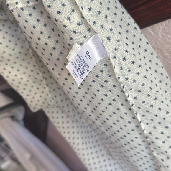 GAP White & Blue Star Patriotic 4th of July Scarf One Size Fits Most Casual Wear - Picture 3 of 3